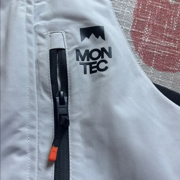 Montec Bibs an Jacket Set XS Pink and Gray - Picture 5 of 7